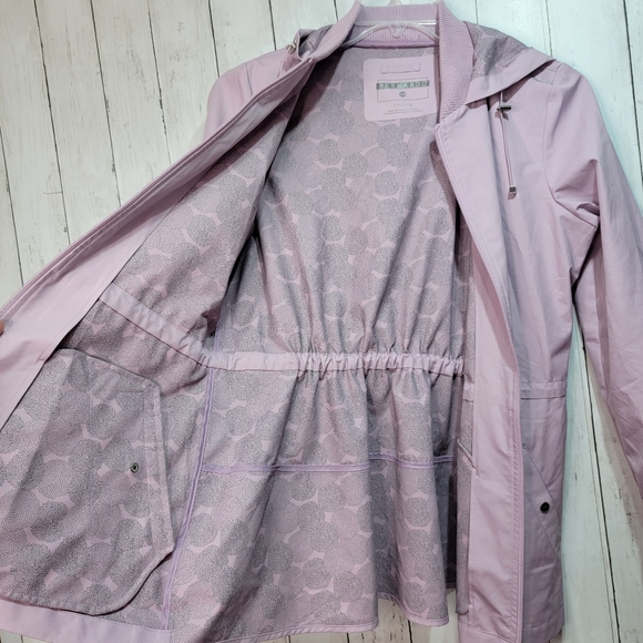 Bernardo Women's Pink Lightweight Outerwear Anorak Jacket Coat Size Small. - Picture 9 of 9
